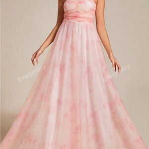 Ever Pretty Blush Strapless formal dress